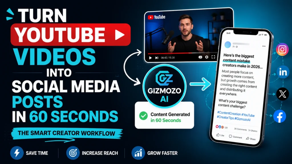 YouTube to Social Media Post