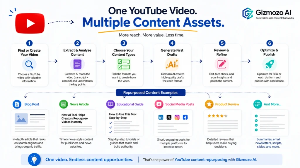 How to Repurpose YouTube Videos