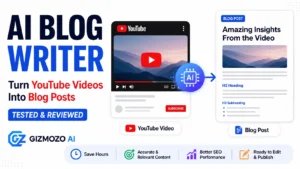 AI Blog Writer: Can AI Write a Blog From YouTube?