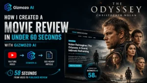 How I Reviewed Nolan’s Odyssey Using Gizmozo AI