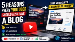 5 Reasons Every YouTuber Should Repurpose Content to a Blog