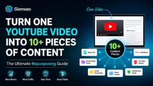 Repurpose YouTube Content – Gizmozo AI Guide