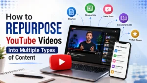How to Repurpose YouTube Videos Into Multiple Content Types