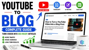 YouTube to Blog: Complete Guide to Turning Videos Into Articles